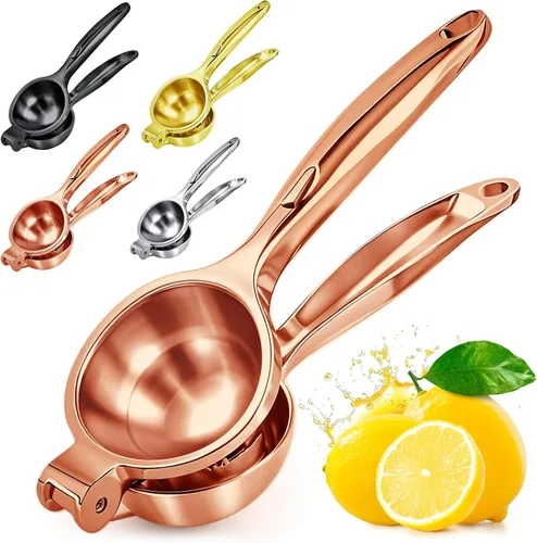 Miniatura 16 de Lemon Squeezer Large, Lemon Squeezer Juicer Stainless Steel, Heavy Duty Manual Citrus Juicer Hand Press, Kitchen Tools Lime Squeezer Bar Tool, Easy