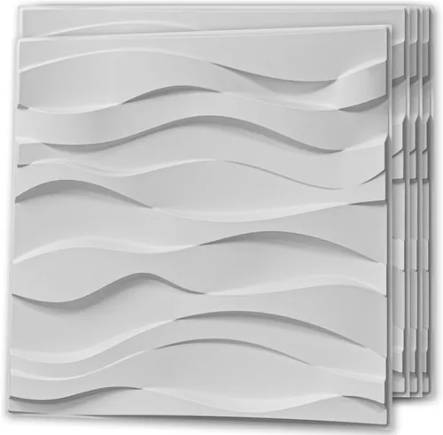 Art3d - Panel de pared decorativo 3D, 32 pies cuadrados de PVC para decoración de paredes interiores en sala de estar, dormitorio, vestíbulo, Océano