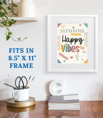 Miniatura 6 de Carson Dellosa Education We Belong - Pósteres de 12 piezas, arte de pared motivacional de 8.5 x 11 pulgadas con arco iris y afirmaciones positivas