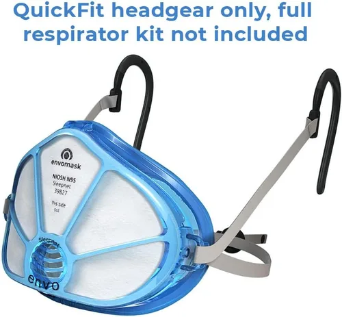Miniatura 2 de Casco de repuesto compatible con respiradores Envo, cómodo de llevar durante todo el día y ajuste seguro