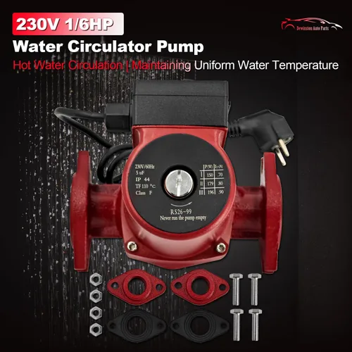 Miniatura 2 de UPS26-99SFC 230V 1/6Hp Bomba de circulación de agua caliente Bomba de circulación para calefacción radiante, calentamiento hidrónico, calefacción