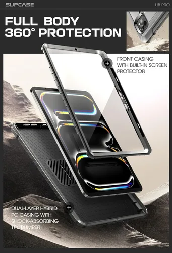 Miniatura 5 de SUPCASE Funda para iPad Pro de 13 pulgadas M5/M4 (2025/2024) con soporte para lápiz (Unicorn Beetle Pro)