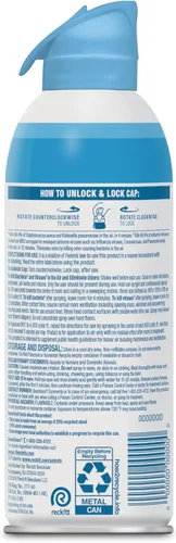 Miniatura 9 de Lysol Air - Desinfectante en aerosol con eliminador de olores para el hogar y la oficina, aerosol desinfectante, alternativa a ambientador, aroma a