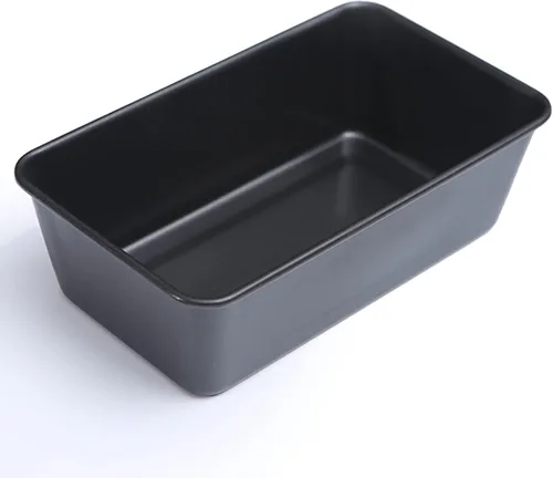 Miniatura 5 de Tosnail Juego de 4 moldes antiadherentes para pastel de carne con drenaje