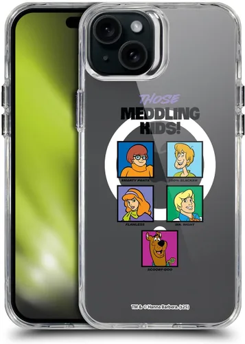Miniatura 88 de Head Case Designs Funda con licencia oficial de Scooby-Doo Capture Character Art a prueba de golpes [protección de grado militar] compatible