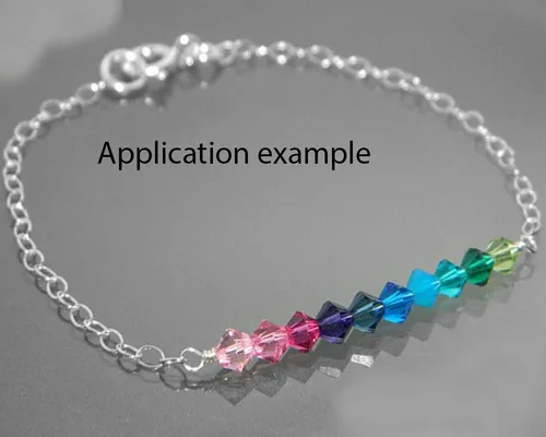 Miniatura 5 de Adabele - Cuentas bicónicas de cristal austriaco similares a cristales de Swarovski o Preciosa- Para aretes, brazaletes, collares, abalorios, joyas
