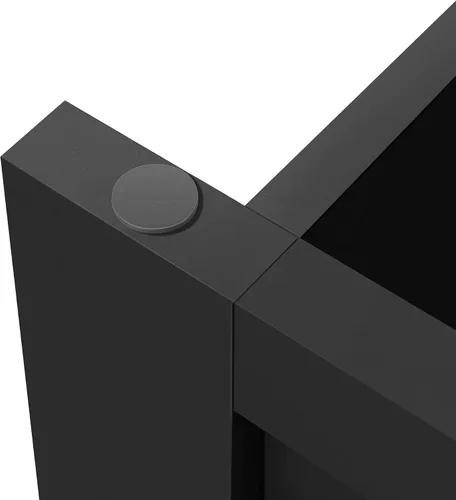 Miniatura 5 de Topeakmart Mesa auxiliar elevable con compartimento de almacenamiento oculto y estante abierto, mesa de cóctel de granja para sala de estar