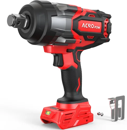 Miniatura 10 de ACROPOW - Llave de impacto inalámbrica compatible con batería DEWALT 20V MAX, 1/2 pulgada, pistola de impacto de alto par sin escobillas de 665