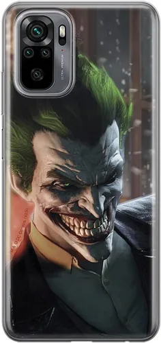 ERT GROUP Funda de teléfono móvil para Xiaomi REDMI Note 10/10S Original y con licencia oficial DC Patrón Joker 004 Se ajusta de manera óptima a la