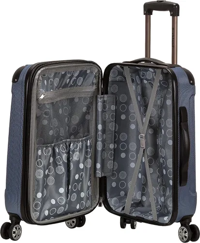 Miniatura 6 de Rockland London Equipaje con carcasa rígida con ruedas Azul F1901-BLUE