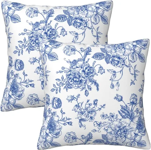 Miniatura 13 de Fundas de almohada de playa costera 18x18, juego de 2, fundas de almohada decorativas con diseño de estrella de mar y caballito de mar