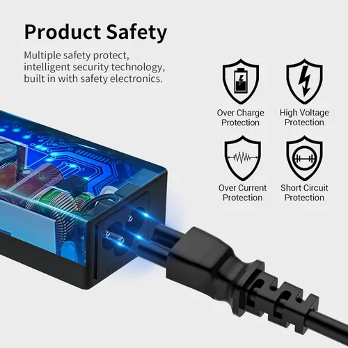 Miniatura 8 de Adaptador de CA de punta USB de 90 W/65 W compatible con Lenovo Thinkpad X1 T460 T470 T450 T430 T440 T440P T540P 440S T460S T560 E560 E550 E440