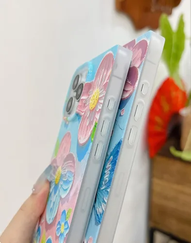Miniatura 6 de Funda de silicona suave compatible con iPhone 17 de 6.3 pulgadas, funda protectora de silicona suave para mujer (mariposa azul)