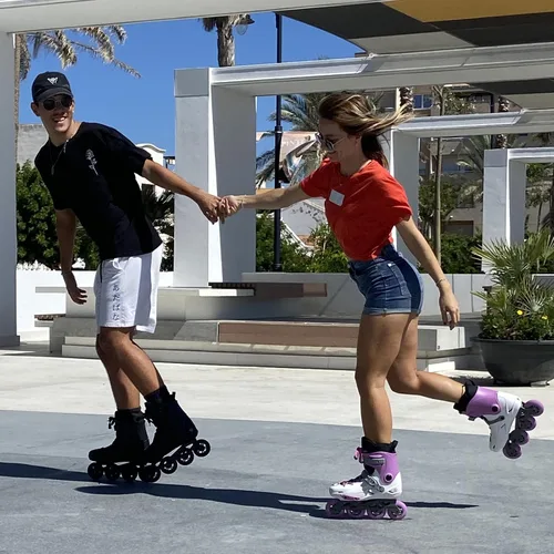 Miniatura 6 de Patines en línea profesionales para mujeres y hombres, cuchillas de patines COSMOID para adultos, hombres y mujeres, talla 5-13, patines
