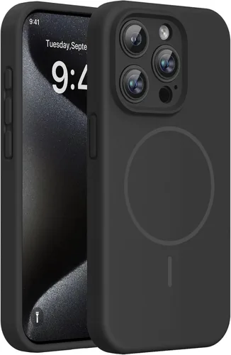 Miniatura 21 de Miracase Funda diseñada para iPhone 13, con protector de pantalla de vidrio templado, forro de microfibra suave antiarañazos, funda de goma