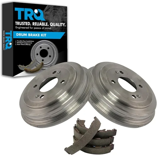 Miniatura 11 de Kit de tambor de freno y zapata ABS trasero TRQ Compatible con Subaru Forester Impreza