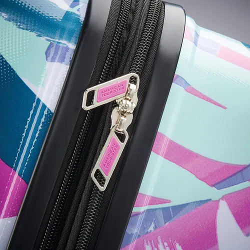 Miniatura 7 de AMERICAN TOURISTER Moonlight Hardside - Equipaje expandible con ruedas giratorias, Palm Trees), 92504