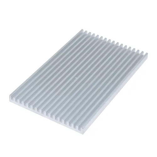 Miniatura 3 de Disipador de calor de aluminio de 3.94 x 2.4 x 0.22 pulgadas, radiador de refrigeración para chip IC, RAM, LED, enfriador electrónico, disipador