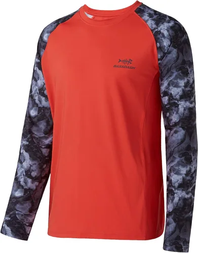 Miniatura 11 de Bassdash UPF 50 Camiseta de pesca para hombre con camuflaje, manga larga, sudadera de secado rápido