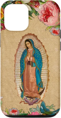 Miniatura 25 de iPhone 13 Nuestra Señora Virgen de Guadalupe Mexicana Católica Religión Fe