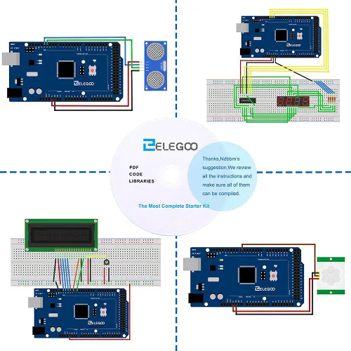Miniatura 5 de ELEGOO UNO Project Super Starter Kit & ELEGOO Mega R3 Project El kit de inicio definitivo más completo