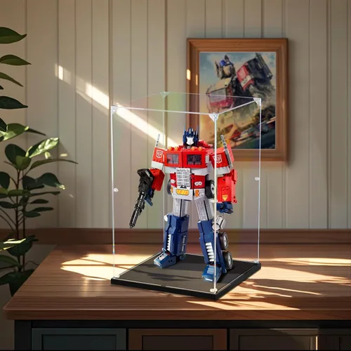 Miniatura 3 de Vitrina de acrílico transparente, vitrina autoensamblable para coleccionables, figuras de acción, muñecas, caja de vidrio alternativa para regalos