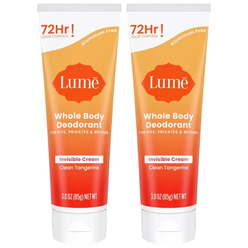 Miniatura 18 de Lume Desodorante para todo el cuerpo - Tubo de crema invisible - Control de olor durante 72 horas - Sin aluminio, sin bicarbonato de sodio, seguro