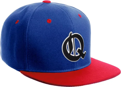 Miniatura 483 de Daxton Gorra clásica con visera de billete plano con letras del alfabeto inglés antiguo de la A a la Z