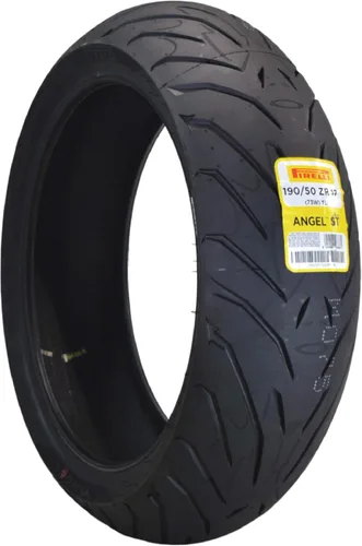 Miniatura 10 de Pirelli Angel ST 120/70ZR17 (58W) Neumáticos delanteros y 160/60ZR17 (69W) traseros para motocicleta – Neumático deportivo de alto rendimiento