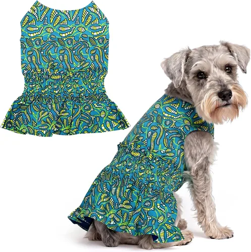 Miniatura 130 de Parisian Pet Chambray - Vestido para perro - Ligero sin mangas para perro, niña, talla XS Chambray en general