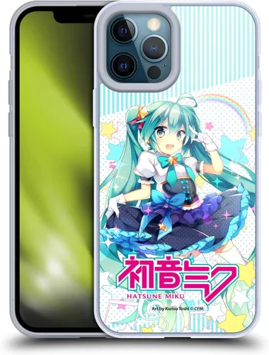 Miniatura 18 de Head Case Designs Licencia Oficial Hatsune Miku Gráficos Lindos Carcasa de Gel [Protección de Grado Militar] Compatible con Apple iPhone 7