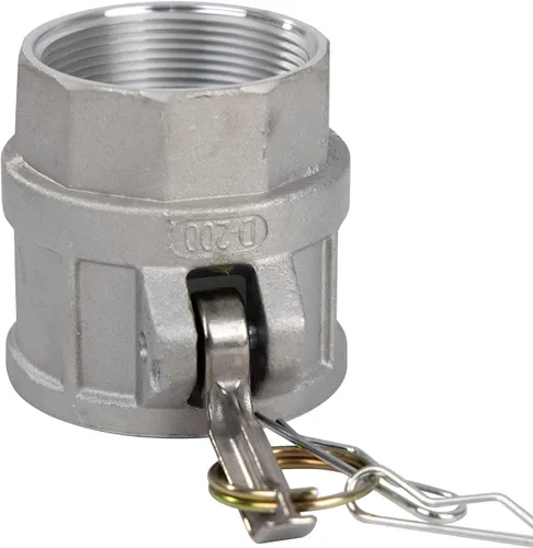 Miniatura 7 de 2 piezas de aluminio Camlock (1 pulgada D) accesorios de manguera de leva y ranura, accesorios de bloqueo de leva, acoplador hembra x rosca NPT