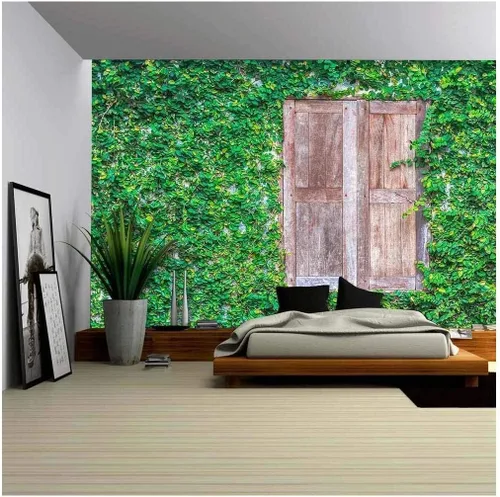 Miniatura 16 de wall26 - Paneles horizontales con patrón de ladrillo gris suave - Mural de pared, papel tapiz extraíble, decoración del hogar - 66x96 pulgadas