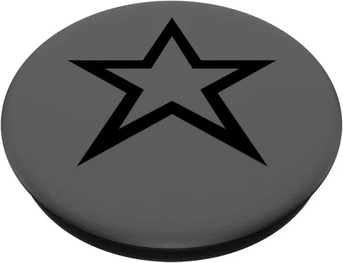 Miniatura 2 de Cyber Y2K Aesthetic Black Star Trashy 2000s Retro Vintage PopSockets intercambiables PopGrip