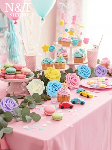 Miniatura 4 de N&T NIETING Flores artificiales de Pascua, rosas artificiales perfectas para ramos de boda, ramos de novia, centros de mesa, fiesta de despedida