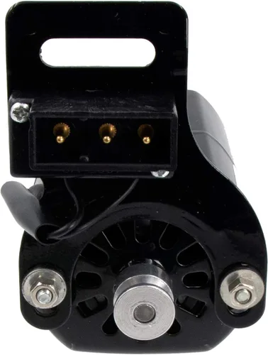 Miniatura 6 de Enduro Kit de motor de máquina de coser con pedal y cinturón, 110 voltios, 100 vatios para máquinas de coser caseras importadas y nacionales (negro)