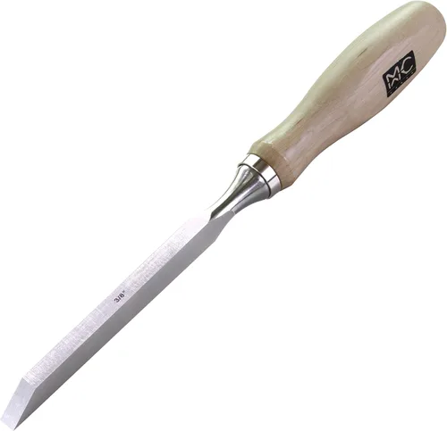 Miniatura 8 de Cincel profesional individual para carpinteros de MKC, cincel de mortaja de acero cromo-vanadio con mangos de carpintería, para carpintería