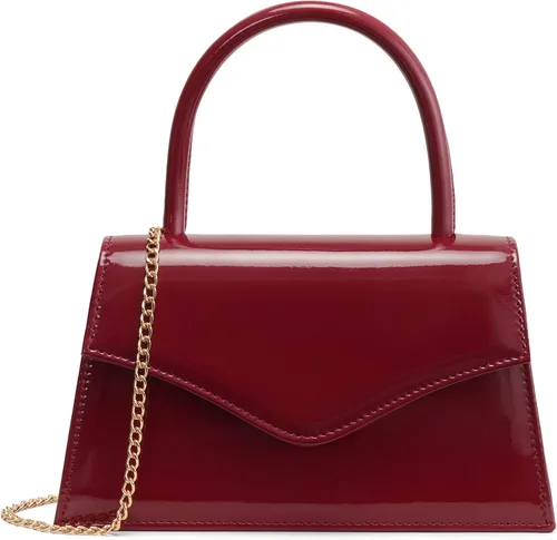 Miniatura 17 de Bolso de noche para mujer, bolso de mano para fiesta nupcial, bolsos de cóctel y baile de graduación con charol