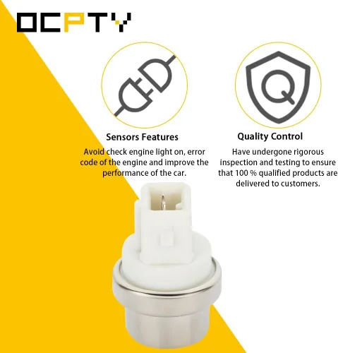 Miniatura 4 de OCPTY Sensor de temperatura del agua refrigerante 191919369A apto para 2000 para Audi TT/TT Quattro, 1998-2005 para VW, 1995-2002 para VW Cabrio