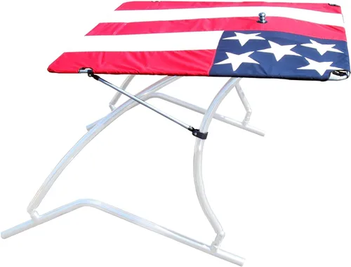 Miniatura 9 de Big Air Super Shadow Wakeboard Tower Bimini Top - 76 x 76 pulgadas - Se monta sobre la torre de vigilia existente