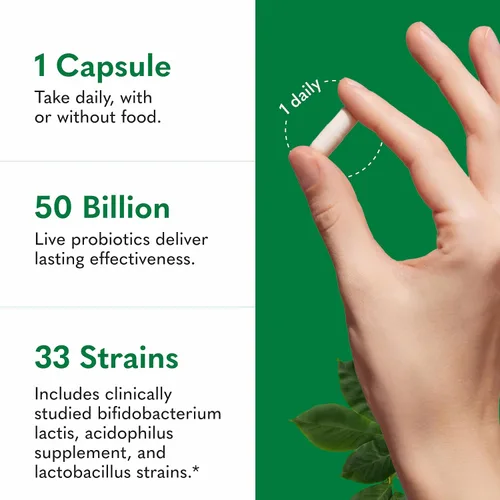 Miniatura 4 de Garden of Life - Probióticos RAW Probióticos Cuidado de Colon - Acidophilus y Cultura Viva Probióticos Promueve Movimientos Regulares, Saludables