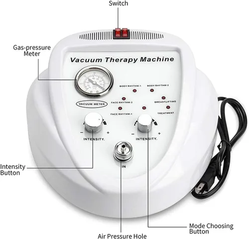 Miniatura 6 de Máquina de terapia de vacío, dispositivo profesional de acupuntura que forma el cuerpo, nueva máquina para el cuidado del cuerpo con 30 tazas y 3