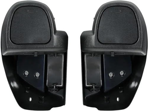 Miniatura 4 de HR3 Bajadores de carenado refrigerados por aire de color negro vivo a juego compatibles con Road Glide FLTRX 2015-2023, FLTRXS/Street Glide FLHX