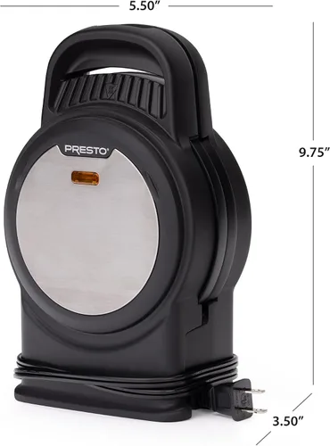 Miniatura 8 de Presto 03517 Máquina de gofres belga con tapa