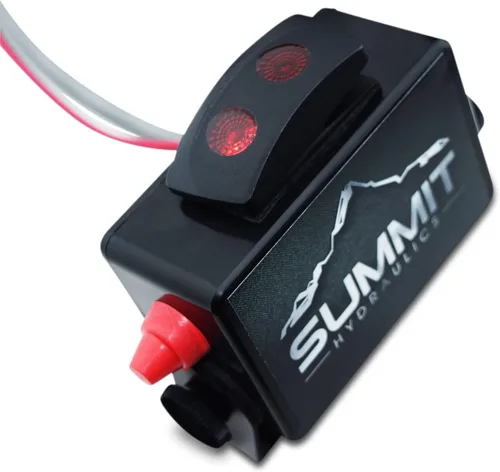 Miniatura 4 de Summit Hydraulics Kit multiplicador hidráulico, válvula divisor/desviadora SCV con acopladores JD estilo antiguo con caja de interruptores