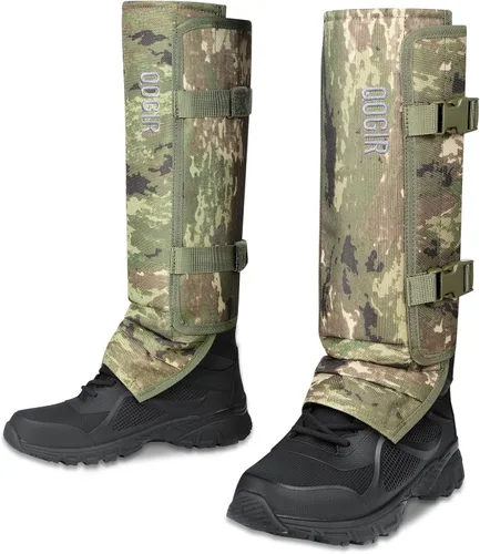 QOGIR Polainas de serpiente para cazar: protectores de serpiente duraderos, polainas de polaina de serpiente para hombres y mujeres, protección