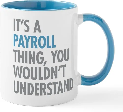 Miniatura 17 de CafePress Coffee Then Payroll Mugs - Taza de café de cerámica (11 oz)