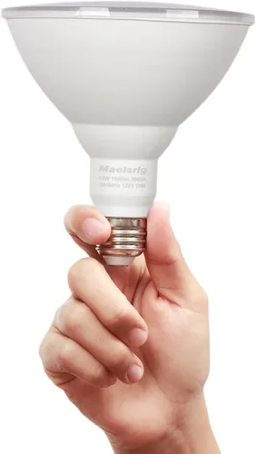 Miniatura 7 de Maelsrlg PAR38 Bombillas LED de inundación para exteriores, 18 W (equivalente a 120 W), blanco cálido 3000 K, regulables, resistentes a