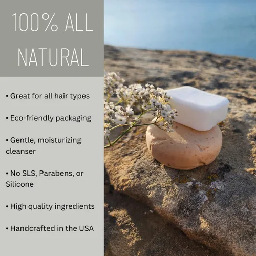 Miniatura 2 de Barra acondicionadora - Totalmente natural - Hidratar - Proteger - Suave y nutritiva - Suaviza y fortalece - Orgánica - Apto para veganos