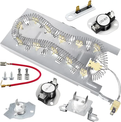 WP3387747 3387747 W11344457 W11344457 Kit de elementos calefactores para secadora Whirlpool Cabrio Kenmore Maytag GEW9250PW0 GEQ9800PW1 WD05X30818